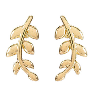 Artilady Women Leaves Stud Earrings