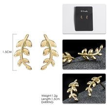 Artilady Women Leaves Stud Earrings