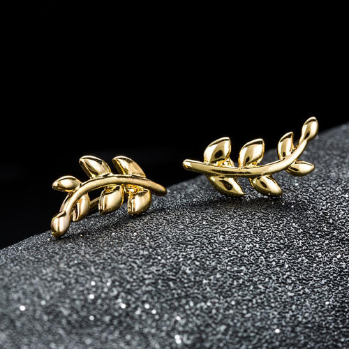 Artilady Women Leaves Stud Earrings