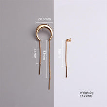 Artilady Women Moon Drop Earrings