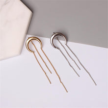 Artilady Women Moon Drop Earrings