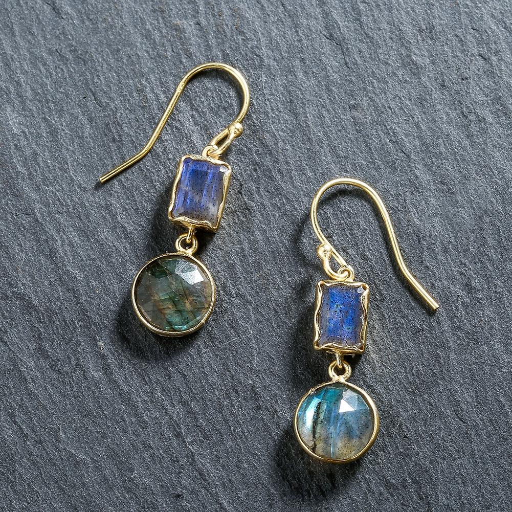 Artilady Women Natural Stone Earrings