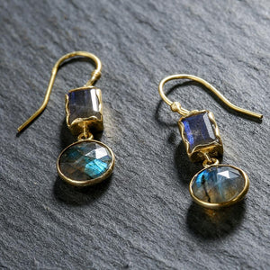 Artilady Women Natural Stone Earrings