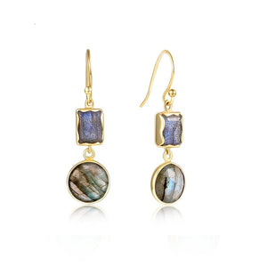 Artilady Women Natural Stone Earrings