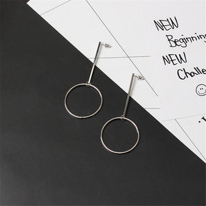 Artilady Women Round Drop Earrings