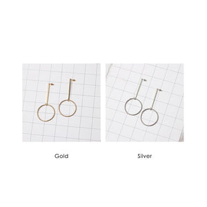 Artilady Women Round Drop Earrings