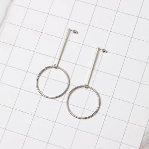 Artilady Women Round Drop Earrings