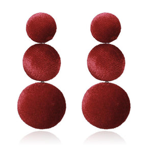 Artilady Women Satin Earrings Dangle