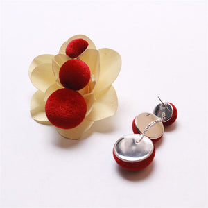 Artilady Women Satin Earrings Dangle