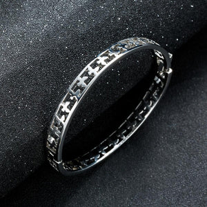 Artilady Women Silver Bangle Bracelet