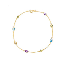 Artilady Women Sterling Silver Gem Necklace