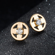 Artilady Women Round Stud Earrings