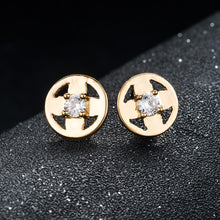 Artilady Women Round Stud Earrings
