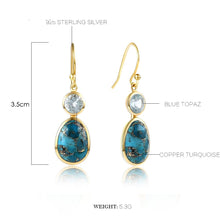 Artilady Women Natural Stone Earrings