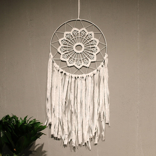 Artilady Macrame Dream Catcher Woven Wall Hanging