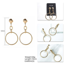 Artilady Women Round Earrings