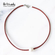 Artilady Women Pearl Choker Necklace