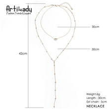 Artilady Women Layer Choker Necklace